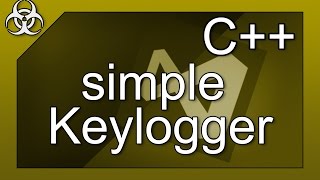 Keylogger Virus with Hidden Window and Log C++ Tutorial Visual Studio
