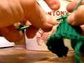 crab stitch crotchet left-handed