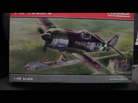 fw - Taking a look at a fine kit from Eduard, their FW-190A-9 Profitpack in 1/48th scale.