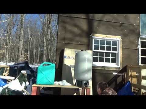 Designing Tiny House Gravity Feed Water System & Testing Tanks