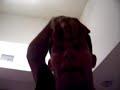 Dan-o sneezes with his eyes open