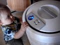 Baby Jack & the air purifier
