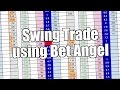 Trading on Betfair - Swing trade using Bet Angel