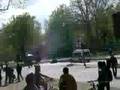 1. Mai 2008 Hamburg Demo  - erster Wasserwerfer Einsatz