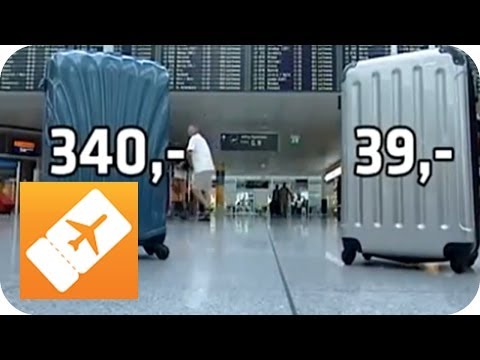 Koffertest: Teuer vs. Billig | Der richtige Koffer