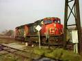 2 engines resting