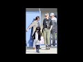 exclusive____ johnny hallyday, laeticia, jade and joy at the school and later enjoy a time together with a ride in bentley convertible in pacific palisades, ...