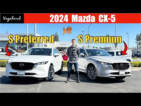 s preferred vs s premium mazda cx 5 2024