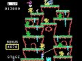 this is my game footage of roc'n rope for the colecovision game system based upon the arcade game by konami. this version contains 3 stages and it's quite a challenge to play at an high skill level. the first part is me playing the skill level 4, then i've played again at skill level 2 to reach the end more easily. i'm rushing to publish this video because i've notice a drop into the number of views since i've stoped the 