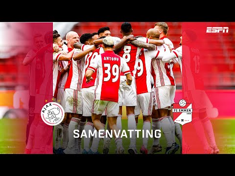 AFC Ajax Amsterdam 4-0 FC Emmen