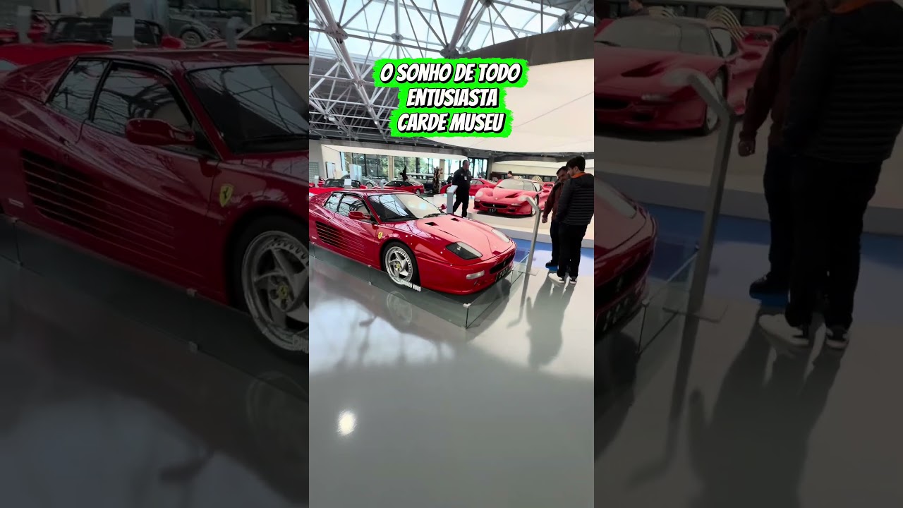 O ANDAR DOS SONHOS NO CARDE MUSEU! 🏎️🌍