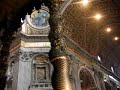 Dentro da Basilica de São Pedro - Vaticano