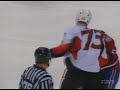 Jarkko Ruutu vs Francis Bouillon Nov 11, 2008