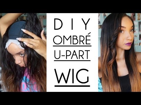 how to apply u part wig