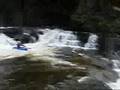 3 Paddlers on the Mellte.