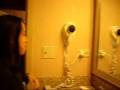 videos de Steffy being attacked by the blow dryer