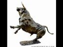 Exposition de sculptures animali�res en bronze.