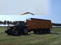 hakselen de waard bv met new holland en fendt 818