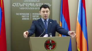 Ընդդիմությունը շանս չունի. Շարմազանով(տեսանյութ)a1plusnews