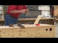 Woodworking In America Hand Tool Olympics: Tenoning