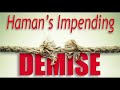 Haman's Impending Demise (Thursday PM, 5/5/21)