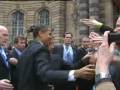 Otan 2009 - Arrivée De Barack Obama À Strasbourg, France - Nato Summit France