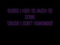 Bekijk muziek clip van Ciara met I Dont Remember