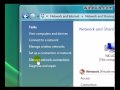 How to create a network in Windows Vista How to create a network in Windows Vista