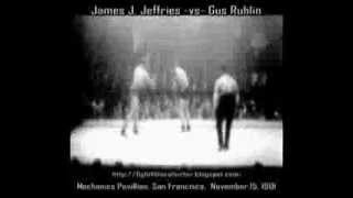 Jim Jeffries -vs- Gus Ruhlin, 11/15/1901