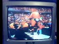 The Rock double rock bottom !!