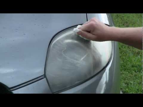 how to remove oxidation from headlights