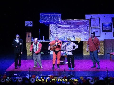 Cuarteto” Peluquería Luigi” Final Carnaval de Isla Cristina