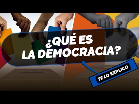 ¿Qué es la democracia? Explicación Facil