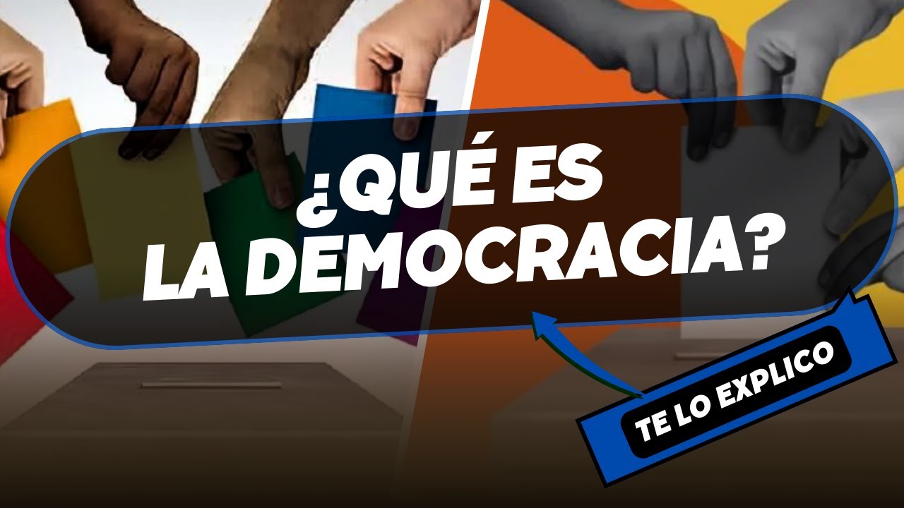 ¿Qué es la democracia? Explicación Facil