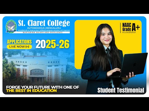 St. Claret College, Autonomous General video thumbnail 7