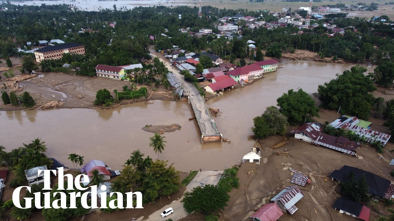 Flash floods and landslides cause devastation in Indonesia