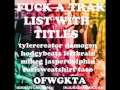 Up by Tyler the Creator, Domo Genesis, Hodgy Beats