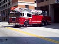Baltimore City Fire Department Truck 2 Responding 7/29