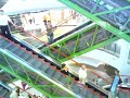 Escalator, escalators, mall, Warsaw, Poland / Liukuportaat