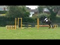 Me and Murphy at Tunbridge Wells Riding Club July 2008