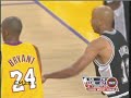 kobe bryant 27pts 9asts vs spurs game 1 2008 playoffs lakers comeback !!