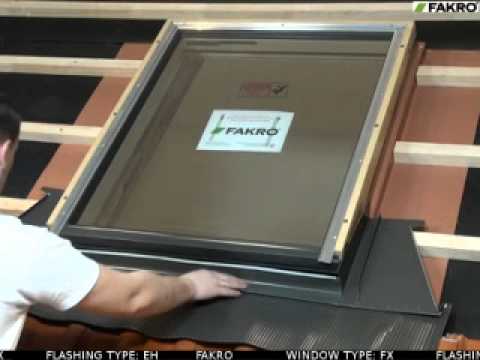 how to attach roof flashing