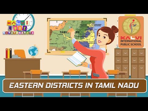Kalvi Quiz Kindergarten - Episode 21 - Eastern Districts in Tamilnadu