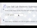 Calculating % Potassium Chloride in a Low Salt Sample Using Excel Template in Angel LMS