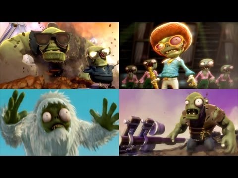 how to discover the yeti zombie on plants vs zombies