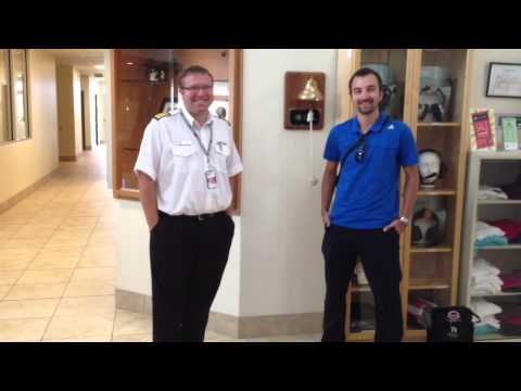My first Solo Flight's traditional bell ceremony at FIT Aviation school