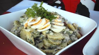 Sächsischer Kartoffelsalat mit selbstgemachter Mayonnaise