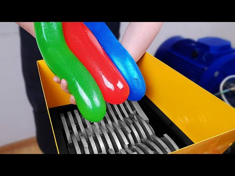 Shredding Machine Vs Jelly | 10 Experiments