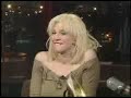 courtney love entire david letterman appearance