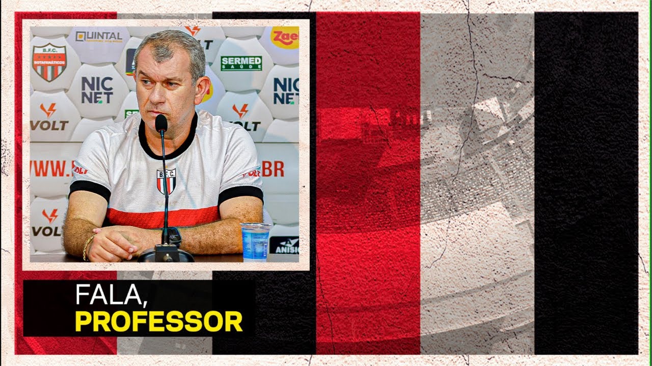 Coletiva Cláudio Tencati - Botafogo 2x1 Operário - 14/06/2026 - Brasileiro Série B